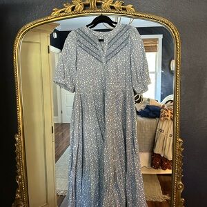 Madewell Blue Floral Women's Dress